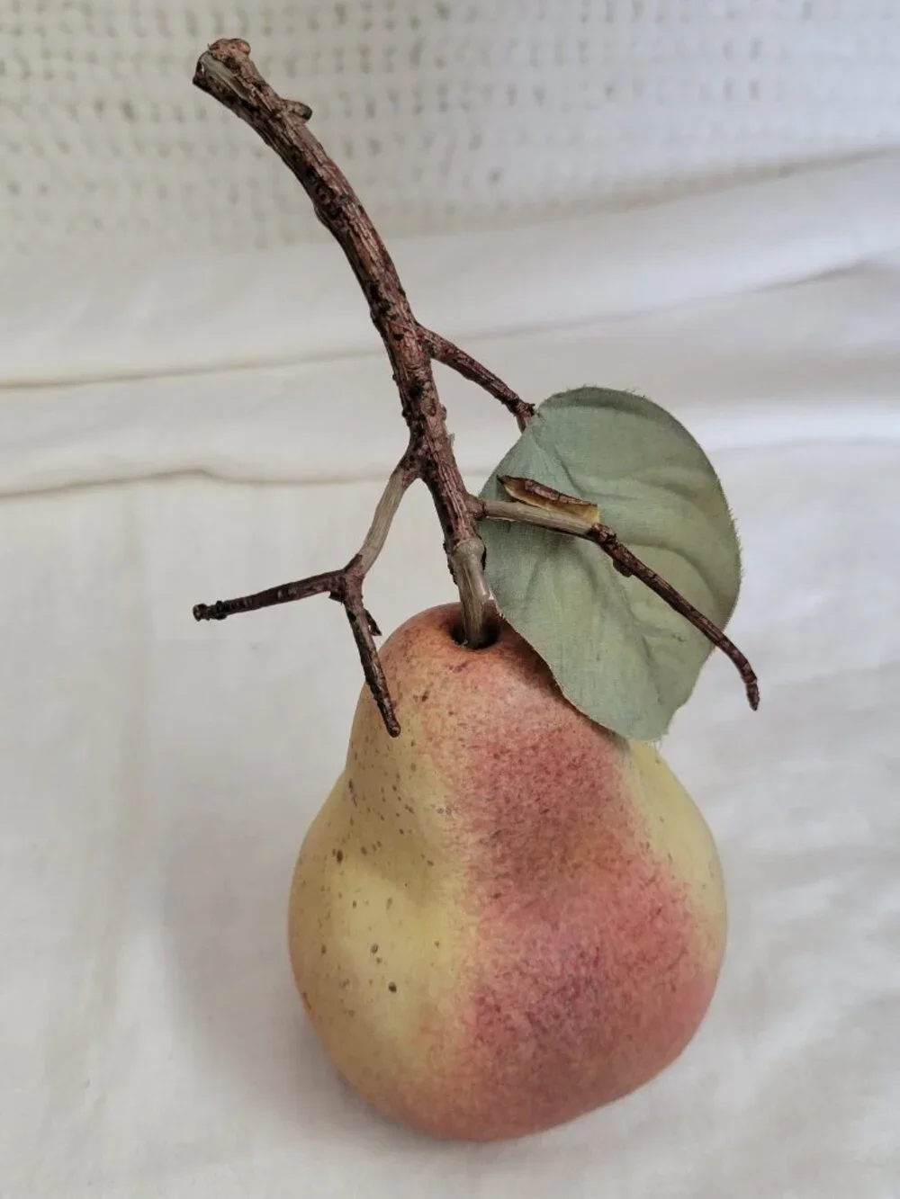 Faux Fruit LOT of 15 realistic pears lemons grapes berries squash peaches stage